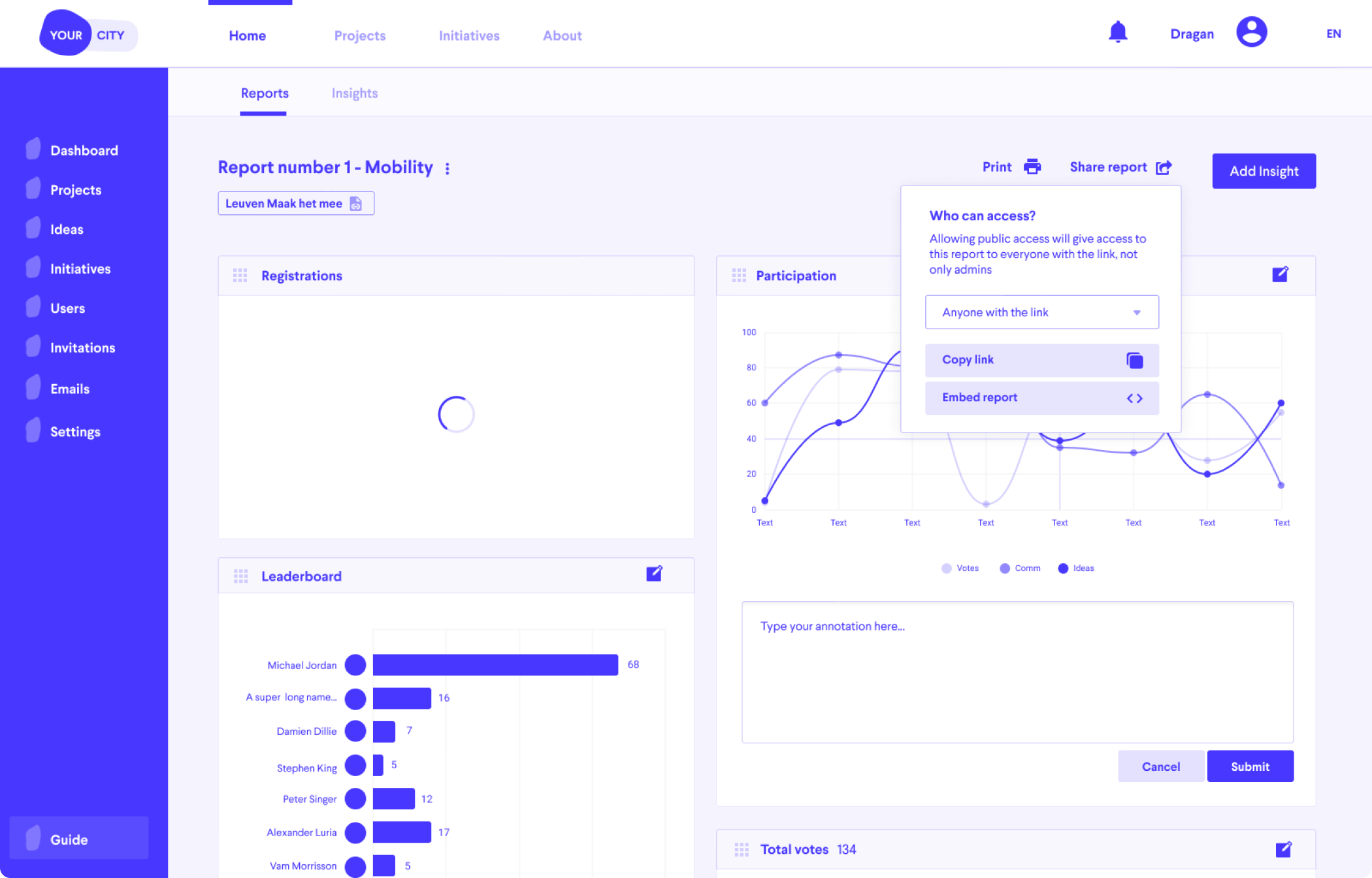 Prioritised vision for Insights Processing