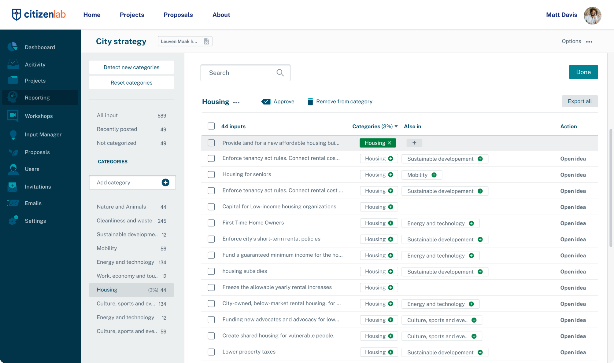 Raw inputs visible in the right-hand column